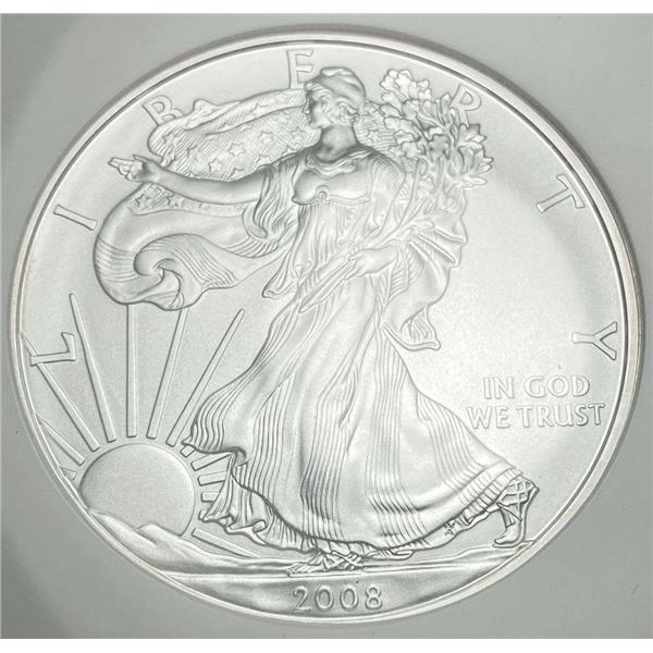 2008 American Silver Eagle NGC MS70 Early Releases