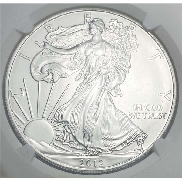 2012 American Silver Eagle NGC MS69 First Releases