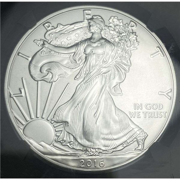 2016 American Silver Eagle NGC MS69 Early Releases 30th Anniversary