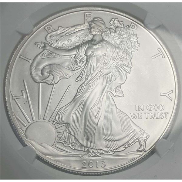 2013 American Silver Eagle NGC MS69 First Releases