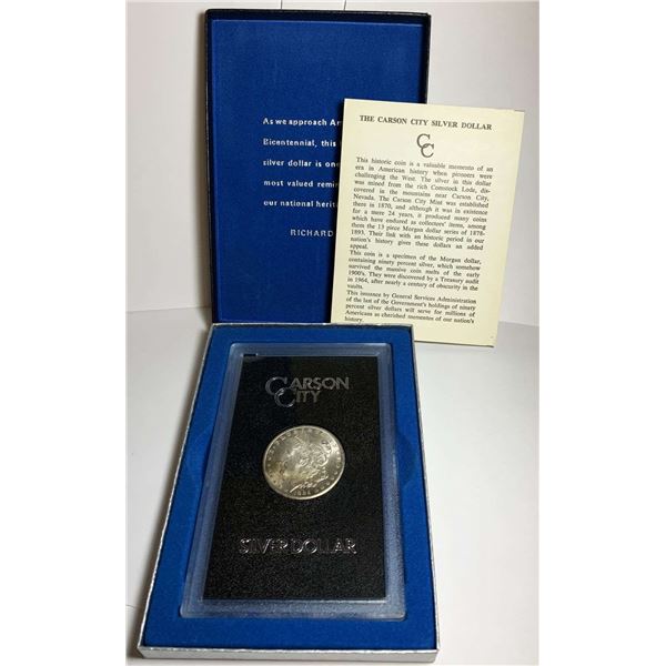 1884-CC Morgan Silver Dollar GSA MS64