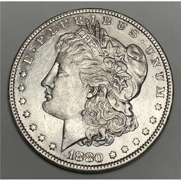 1880-O Morgan Silver Dollar MS63