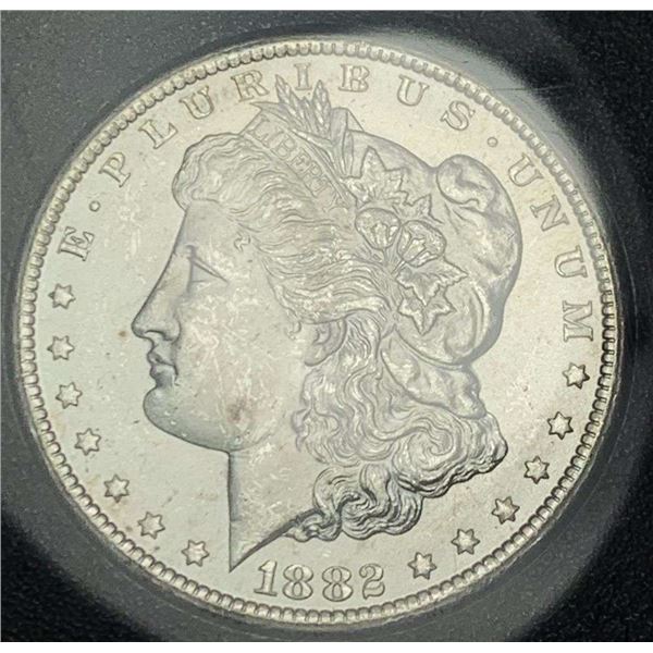 1882-CC Morgan Silver Dollar GSA MS63
