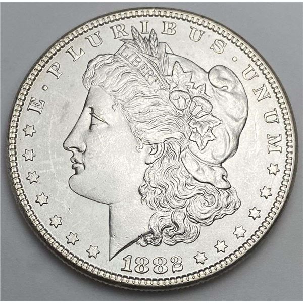 1882 Morgan Silver Dollar MS64