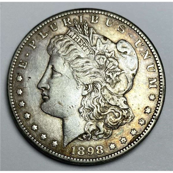 1898-S Morgan Silver Dollar VF