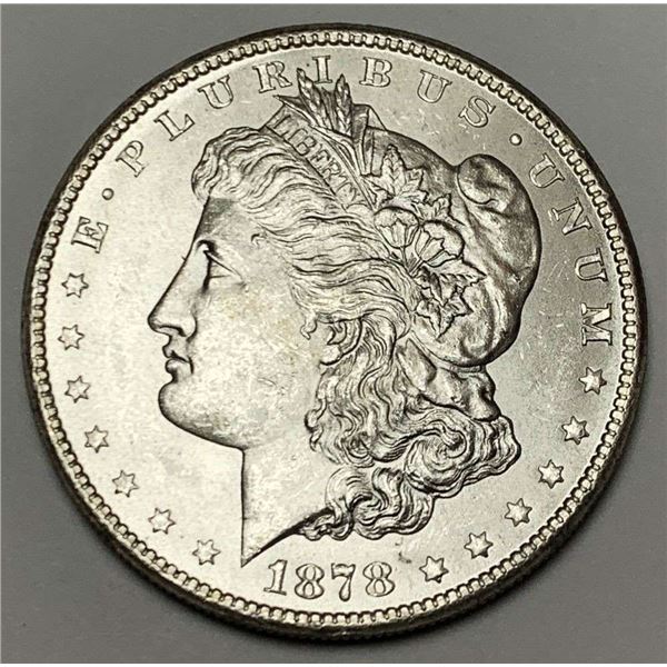 1878-S Morgan Silver Dollar MS63