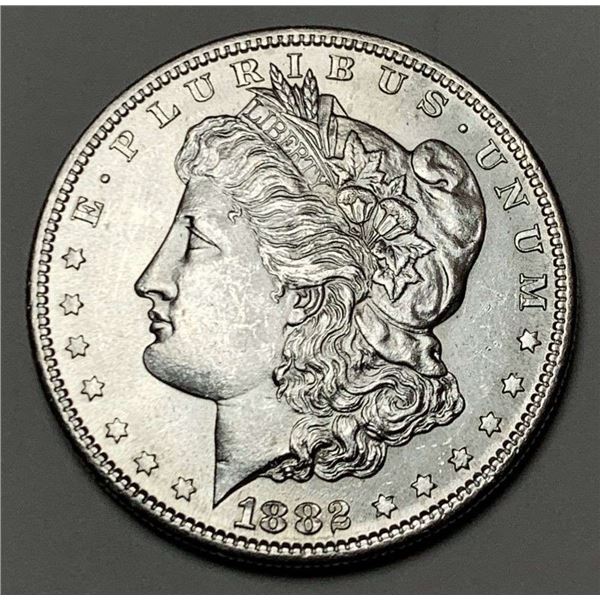 1882-S Morgan Silver Dollar MS63