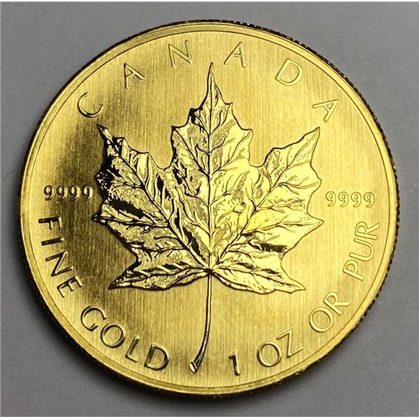 2008 Canada $50 Maple Leaf 1 ozt .9999 Gold