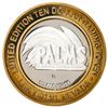 Image 2 : .999 Silver Palms Casino Las Vegas, NV $10 Casino Limited Edition Gaming Token