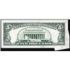 Image 2 : 1977A $5 Federal Reserve Note New York Gutter fold Error