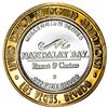 Image 2 : .999 Fine Silver Mandalay Bay Las Vegas, Nevada $10 Limited Edition Gaming Token