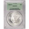 Image 1 : 1880-S $1 Morgan Silver Dollar Coin PCGS MS64PL Old Green Label