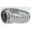 Image 8 : Rolex Mens Stainless Steel Ruby and Diamond Datejust Wristwatch