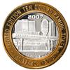 Image 1 : .999 Silver Slots A Fun Casino Las Vegas, NV $10 Limited Edition Casino Gaming Token