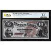 Image 1 : 1880 $10 'Jackass' Legal Tender Note Fr.101 PCGS Choice Uncirculated 64