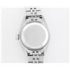 Image 9 : Rolex Ladies Stainless Steel White Arabic Datejust Wristwatch