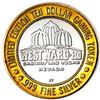 Image 2 : .999 Silver Westward Ho Casino Las Vegas, NV $10 Casino Gaming Token Limited Edition