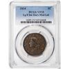 Image 1 : 1834 Large 8 Small Stars Medium Letters Coronet Head Large Cent Coin PCGS VF25