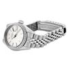 Image 4 : Rolex Ladies Stainless Steel Silver Index Date Wristwatch