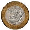 Image 1 : .999 Silver Circus Circus Hotel & Casino $10 Limited Edition Casino Gaming Token