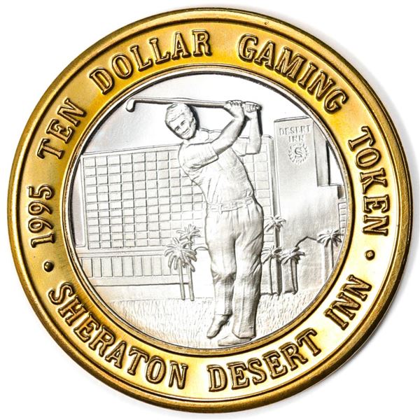 .999 Silver Sheraton Desert Inn Las Vegas, Nevada $10 Limited Edition Gaming Token