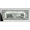 Image 2 : 1990 $20 Federal Reserve Note Chicago Printed Fold Over Error