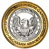 Image 1 : .999 Silver McCarran International Airport Las Vegas, NV $10 Limited Casino Token