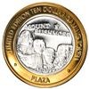 Image 1 : .999 Silver Plaza Hotel and Casino $10 Casino Limited Edition Gaming Token