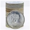 Image 1 : Roll of (20) Brilliant Uncirculated 1964-D Kennedy Half Dollar Coins