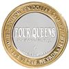 Image 2 : .999 Silver Four Queens Casino Hotel Las Vegas $10 Limited Edition Gaming Token