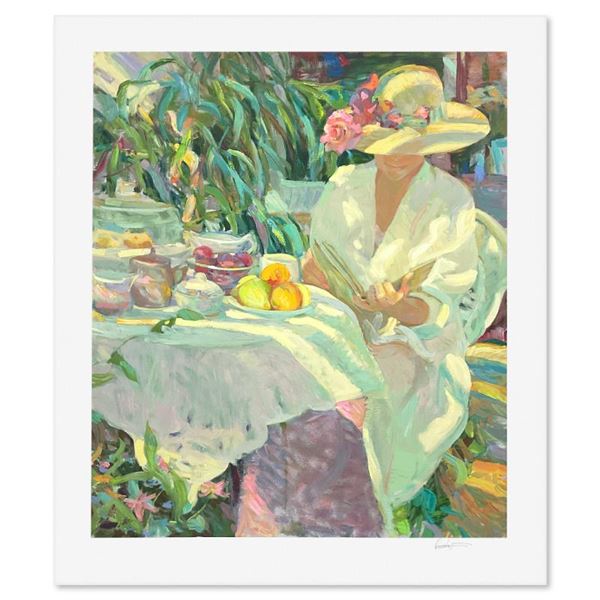 Don Hatfield "Garden Solitude" Limited Edition Serigraph on Paper