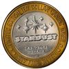 Image 1 : .999 Silver Stardust Resort Las Vegas, Nevada $10 Casino Limited Edition Gaming Token