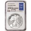 Image 1 : 2017-W $1 Proof American Silver Eagle Coin NGC PF70 Ultra Cameo Edmund Moy Signature