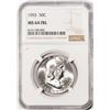 Image 1 : 1955 Franklin Half Dollar Coin NGC MS64FBL