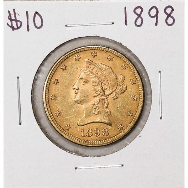 1898 $10 Liberty Head Eagle Gold Coin