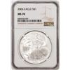 Image 1 : 2006 $1 American Silver Eagle Coin NGC MS70