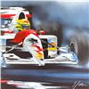 Image 2 : Victor Spahn "Ayrton Senna" Limited Edition Lithograph on Paper