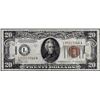 Image 1 : 1934A $20 Hawaii WWII Emergency Issue Federal Reserve Note