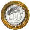 Image 2 : .999 Fine Silver Las Vegas Club Las Vegas, NV $10 Limited Edition Gaming Token