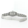 Image 6 : Rolex Ladies Midsize Stainless Steel Black Index Sapphire and Diamond Datejust Wristwatch