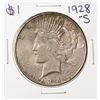 Image 1 : 1928-S $1 Peace Silver Dollar Coin