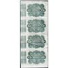 Image 2 : Uncut Sheet of (4) State of Louisiana Baby Bond Obsolete Notes