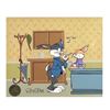 Image 2 : Chuck Jones (1912-2002) "Bugs Doctor: Say Ah!" Limited Edition Sericel Diptych