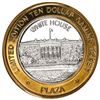 Image 1 : .999 Silver Plaza Hotel and Casino $10 Casino Limited Edition Gaming Token