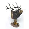 Image 1 : DEVIN ROWE: "Royalty" - Limited Edition Bronze Elk Bust by Devin Rowe