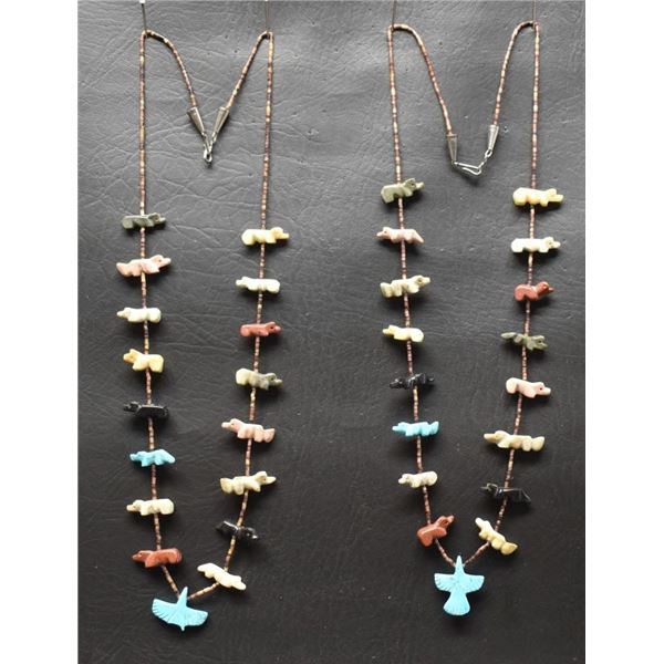PUEBLO INDIAN FETISH NECKLACES