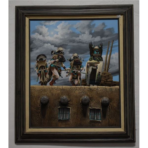 ZUNI INDIAN PAINTING ( DUANE DISHTA)