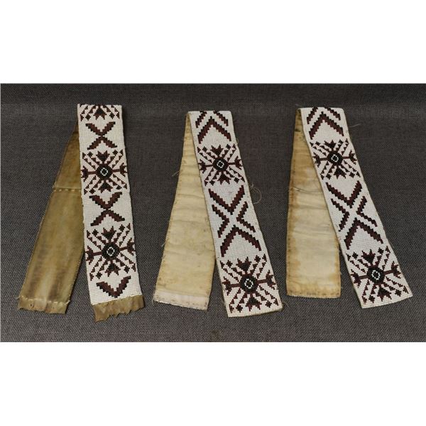 PLAINS INDIAN BEADED STRIPS