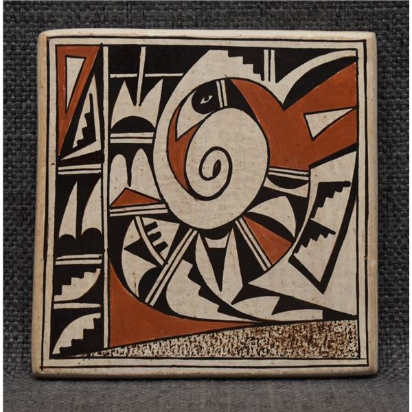 HOPI INDIAN POTTERY TILE