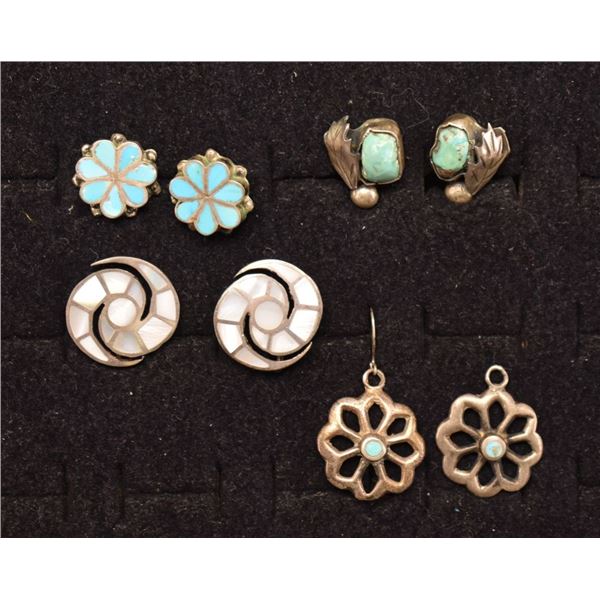 NAVAJO INDIAN EARRINGS